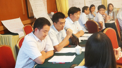 評委對現場情景演示點評