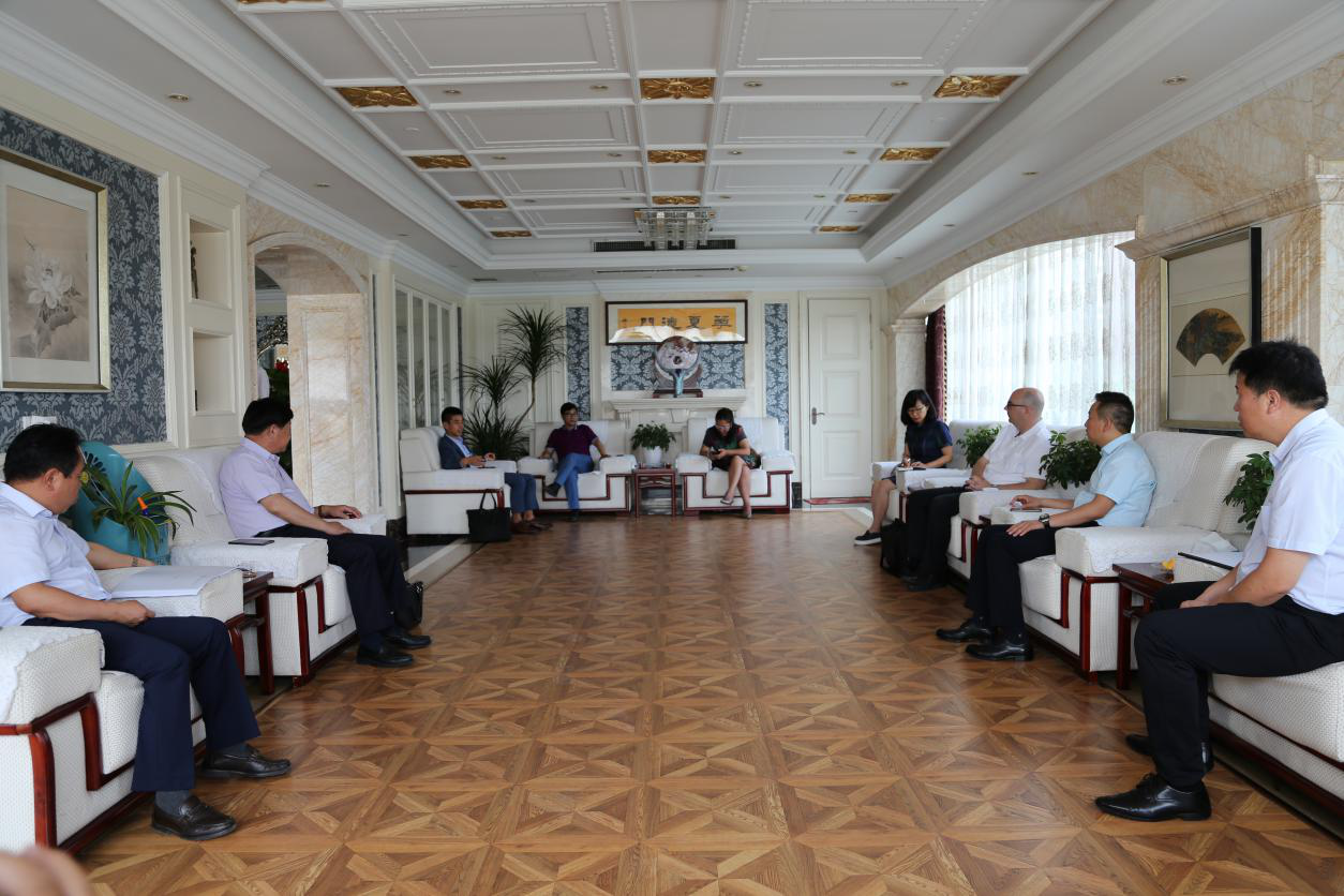 歐盟生命科技聯盟代表參觀考察飛龍醫療共話發展