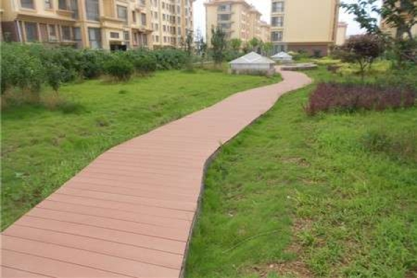 重慶小區木塑過道